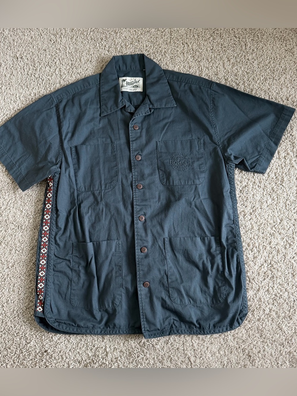 Howler Brothers Button Up Short Sleeve 4 Pocket Saladita Scout Shirt